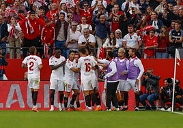 Los apercibidos del Sevilla FC para el derbi contra el Betis