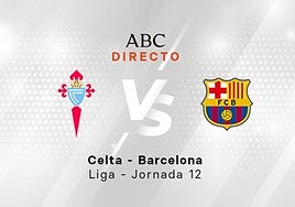 Celta - Barcelona, estadísticas del partido