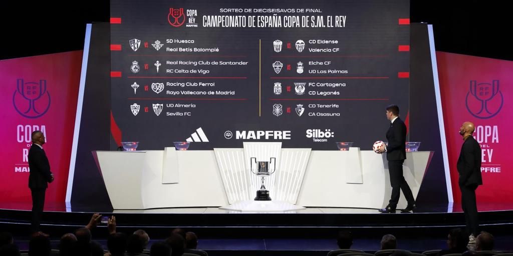 Sorteo Copa del Rey, en directo: cruces y emparejamientos de la segunda ronda hoy