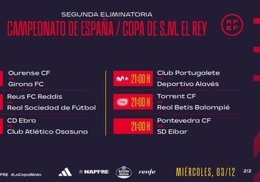 El Betis ya conoce el horario del partido de Copa del Rey contra el Torrent