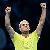 Carlos Alcaraz, número 1 de 2025 con lección maestra ante Musetti