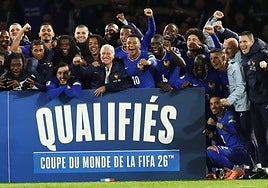 Estas son las selecciones ya clasificadas para el Mundial tras el billete logrado por la Francia de Mbappé