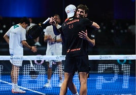 Lebrón y Stupaczuk siguen vivos en su «last dance» tras vencer a quienes serán sus compañeros en el próximo torneo