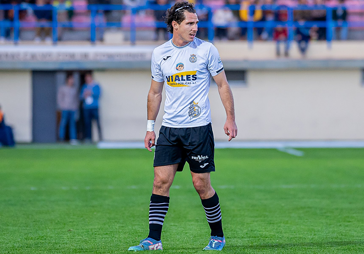 Nacho Ruiz, jugador del Club Deportivo Quintanar del Rey