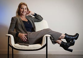 Nadia Comaneci, durante la entrevista con ABC