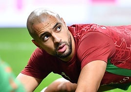 Amrabat, titular en la contundente victoria de Marruecos sobre Uganda (4-0)