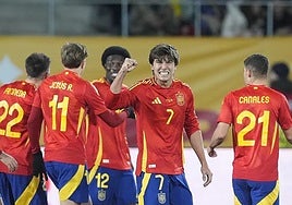 Minutos para Pablo García en la victoria de la sub 21 ante Rumanía (0-2)