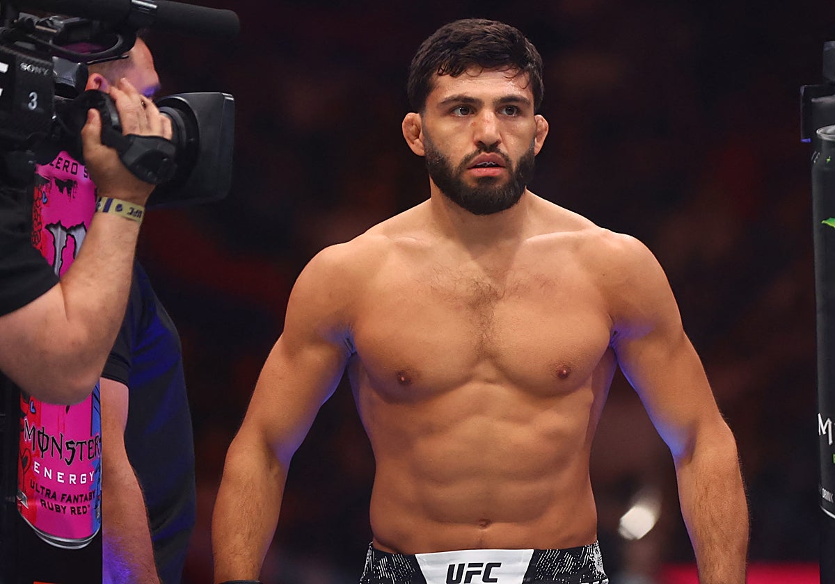 Arman Tsarukyan, en un combate