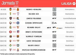 El Betis - Getafe se jugará el domingo 21 de diciembre a las 21.00