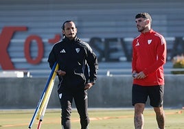 Isaac, optimista, para estar en el Espanyol, reconoce que con Almeyda «estamos más unidos que el año pasado»