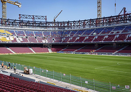 Multa de 1,1 millones a una empresa de las obras del Camp Nou por emplear a trabajadores sin papeles