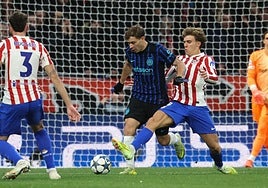 Atlético de Madrid - Inter, en directo: resultado, goles y ganador del partido de la Champions League hoy