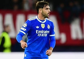 Raúl Asencio jugó el partido contra Olympiacos pese a la muerte de su abuelo