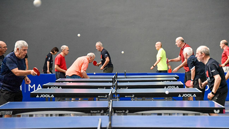 El tenis de mesa le gana el juego al párkinson: «Ahora estoy al mínimo de medicación»