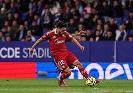 Almeyda lamenta la baja de Suazo para el derbi contra el Betis: «Es una pena no tenerlo»