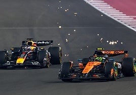 Norris, tercero en la esprint, mantiene el tipo y podría ser campeón este domingo