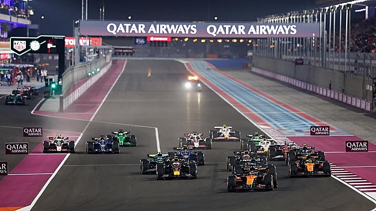 Carrera F1 GP de Qatar, en directo: última hora del ganador y posición de Fernando Alonso y Carlos Sainz hoy