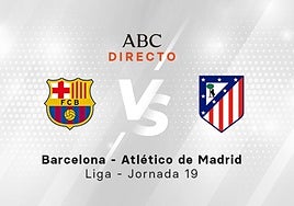 Barcelona - Atlético de Madrid, estadísticas del partido