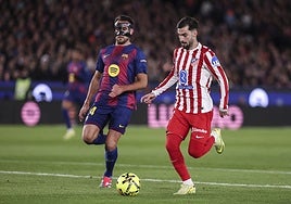 Baena y Giménez hacen más cara para el Atlético la derrota en el Camp Nou