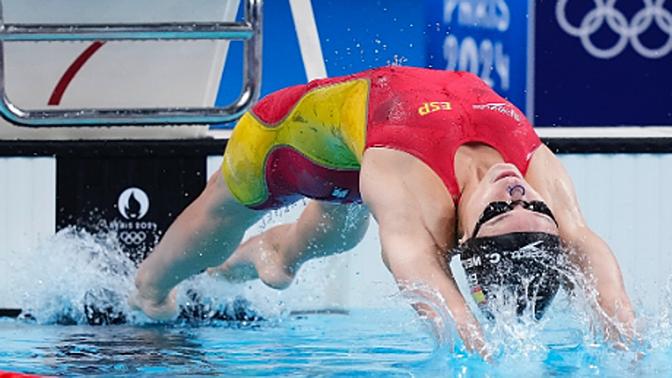 La española Carmen Weiler, campeona de Europa de 200 espalda en piscina corta