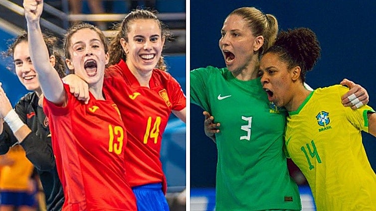 Una rivalidad por fin oficial: España busca la final del primer Mundial ante la imponente Brasil