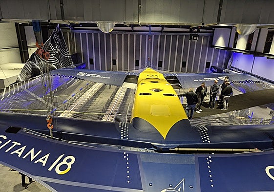 El Gitana 18 en su base en Lorient