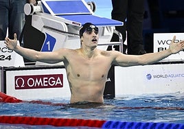 Carles Coll, oro europeo en los 200 braza
