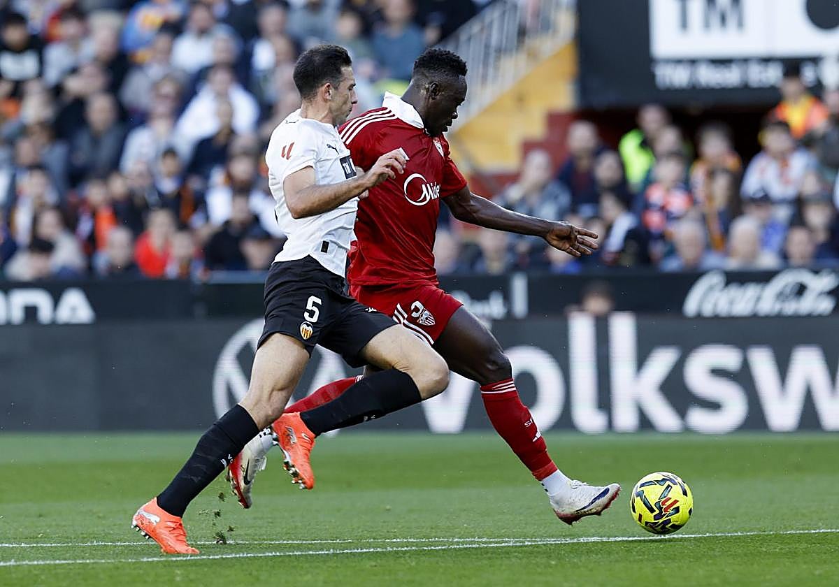 Valencia - Sevilla, las estadísticas del partido