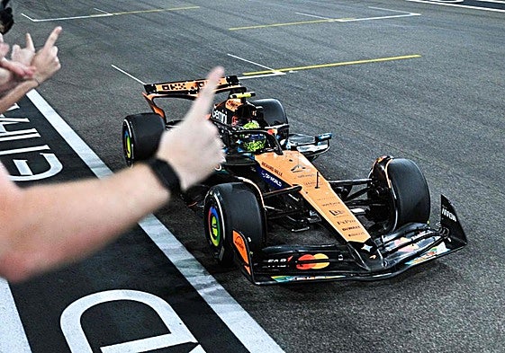 Lando Norris no falla y es el 35 campeón de la historia de la F1