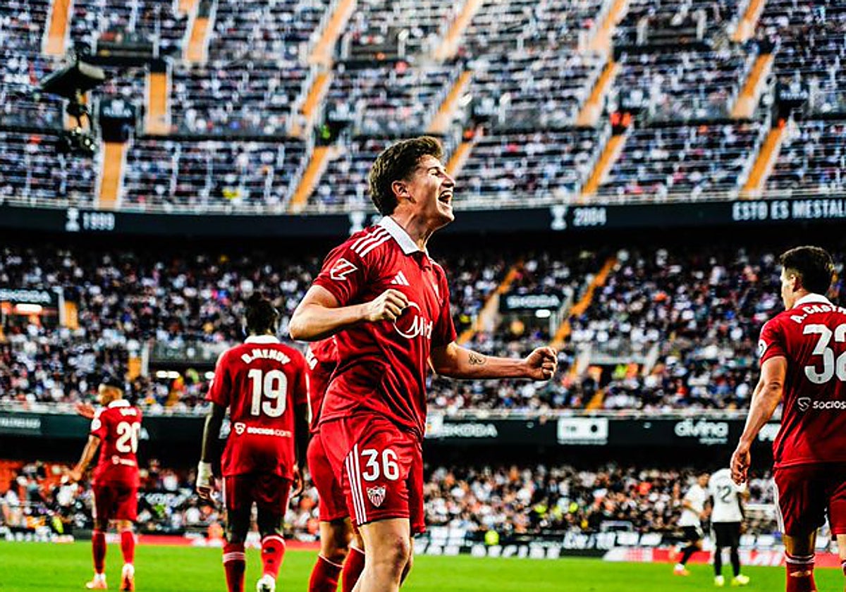 El debut soñado de Oso con el Sevilla FC: «Llevo preparándome mucho tiempo»