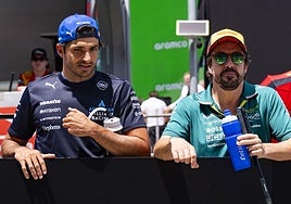 Fernando Alonso y Carlos Sainz