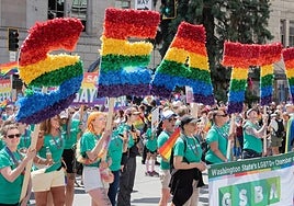 Celebración del Orgullo en Seattle