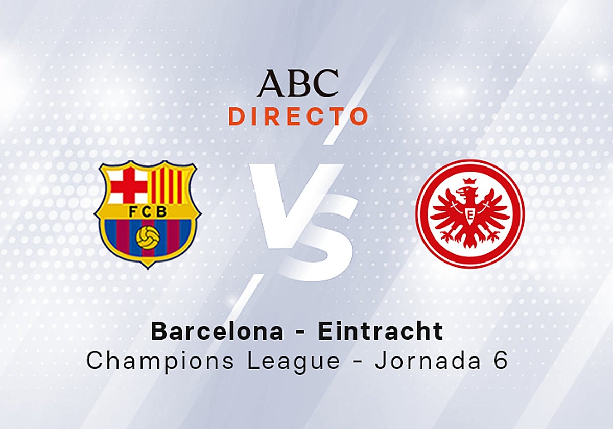 Barcelona - Eintracht, estadísticas del partido de Champions