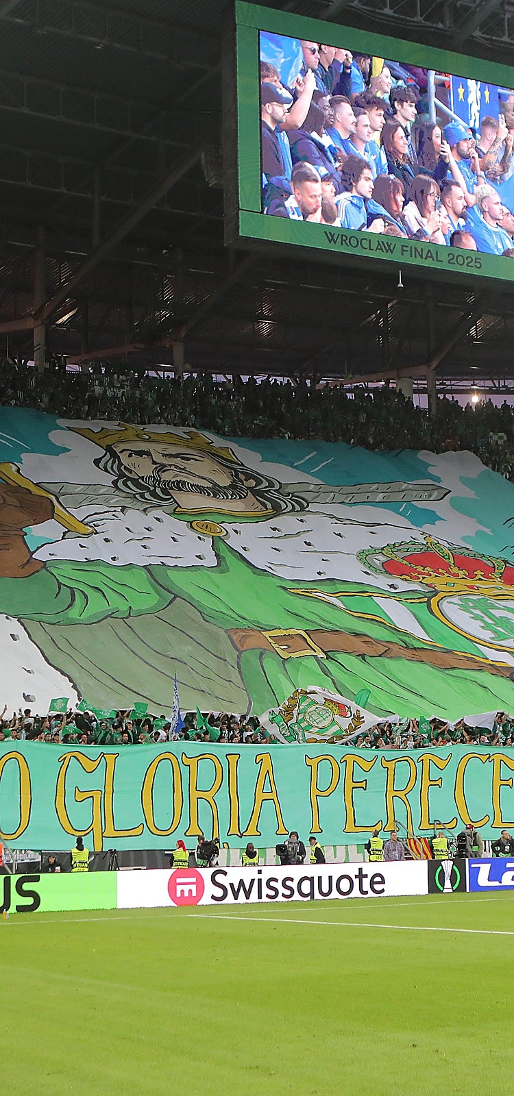 El Betis rozó la gloria europea en Breslavia