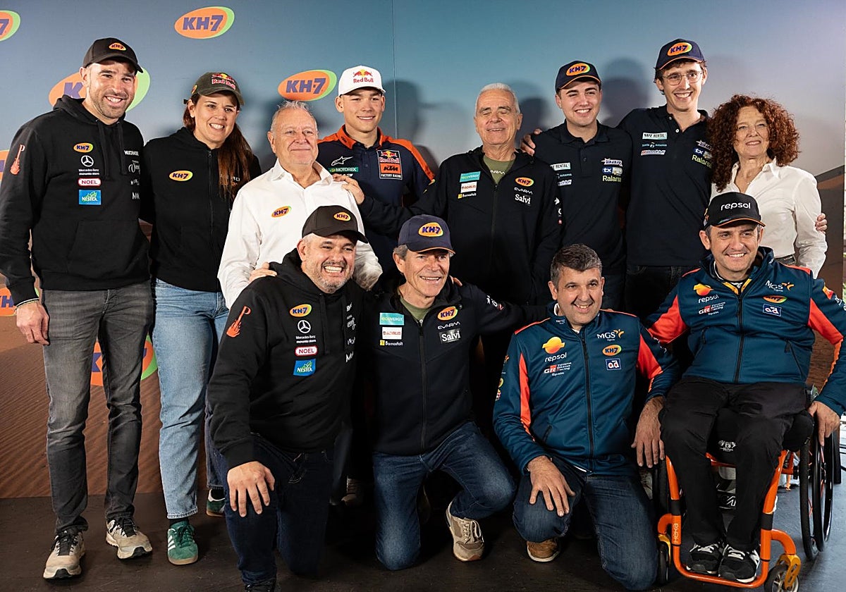 El equipo KH7 patrocina a Laia Sanz, Isidre Esteve, Edgar Canet, Nandu Jubany y Pau Navarro