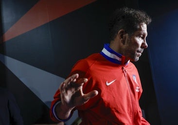 Simeone: «Con Julián hablo de fútbol y de la vida, porque la persona es más importante que el jugador»