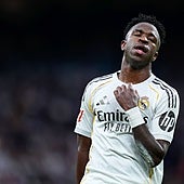 El más pitado y roto emocionalmente: Vinicius toca fondo