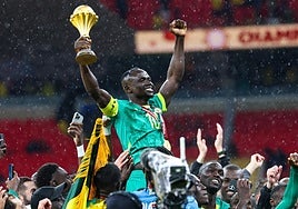 Incidentes en la final con la afición de Senegal