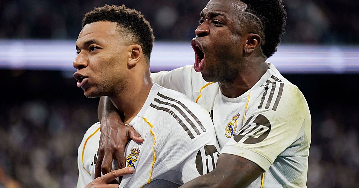 real madrid 2 - 1 rayo: Un penalti de Mbappé salva al Madrid en el minuto  100