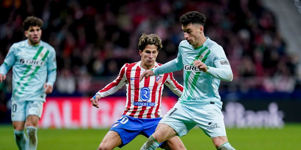 El Atlético de Madrid - Betis fue el partido con más tiempo de juego efectivo de la jornada