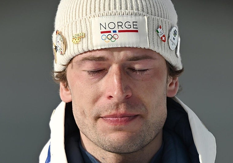 «Fui infiel a mi novia»: un esquiador gana una medalla y se derrumba entre lágrimas