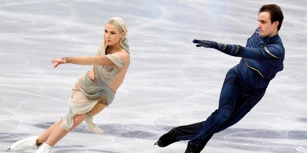 Olivia Smart y Tim Dieck, novenos tras el mejor programa de su vida