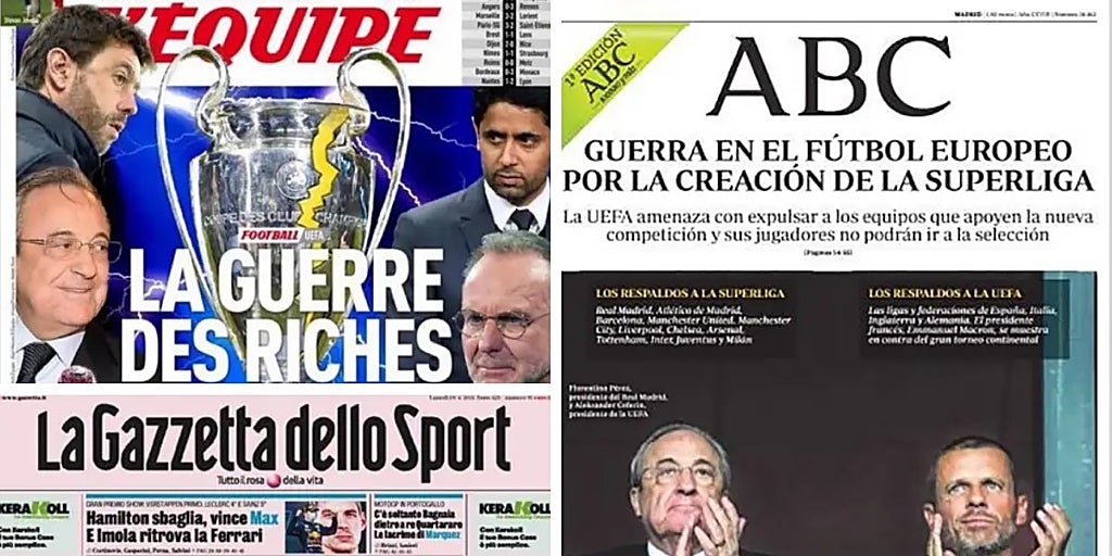 Cronología de la Superliga, un plan con fisuras que duró 1.760 días