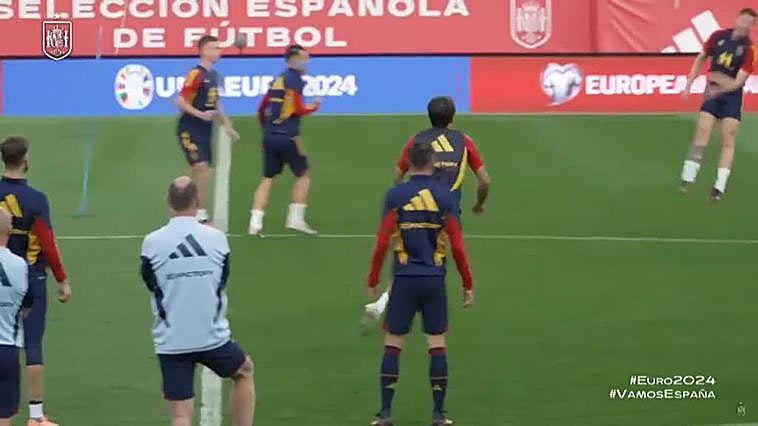 España ultima detalles de cara al partido contra Noruega de clasificación para la Eurocopa de 2024