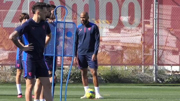 El Sevilla de Mendilibar ultima detalles de cara al partido de Viernes Santo ante el Celta