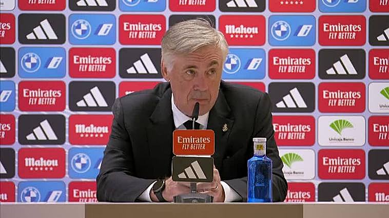 Ancelotti: "El partido del miércoles será muy diferente"