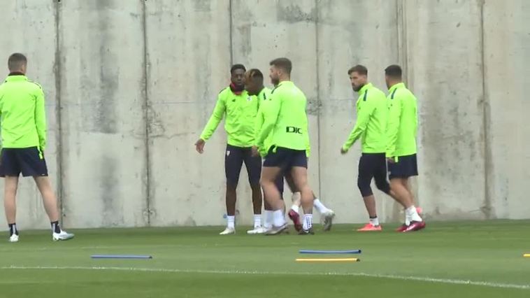 El Athletic continúa preparando el derbi de este sábado contra la Real Sociedad