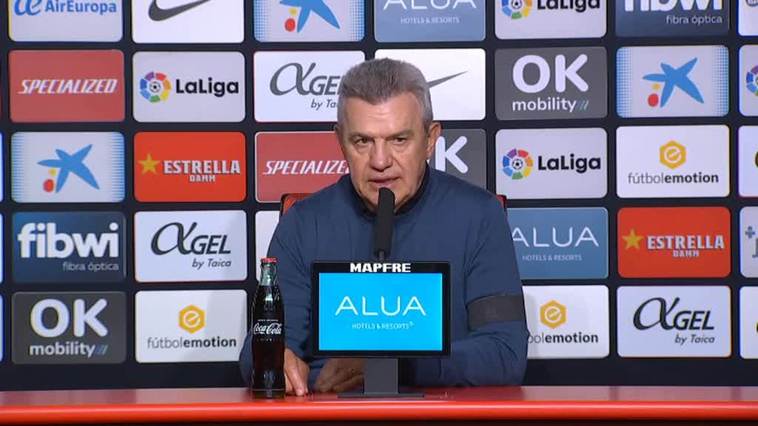 Javier Aguirre sobre la ovación que le dirigió la grada: "No me lo esperaba, me llegó a emocionar"