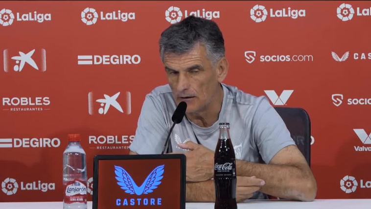 Mendilibar: "El cansancio va acumulándose, pero es mi elección que juegue gente más descansada o menos"