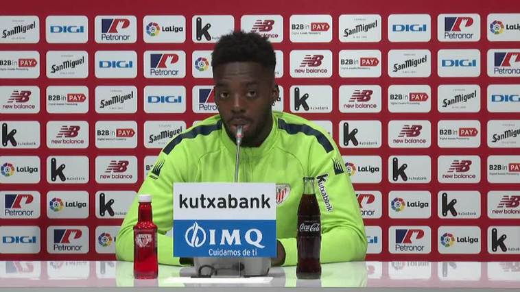 Iñaki Williams: "Es importante sumar de tres en tres y volver a contagiar el entusiasmo"